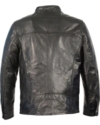 Milwaukee Leather Men's Zip Front Classic Moto Jacket - 3X
