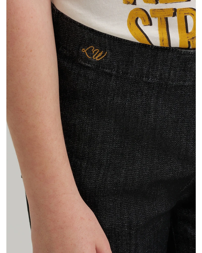 Wrangler X Lainey Wilson Girls' Pull-On Bell Bottoms