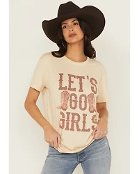 Blended Women's Let's Go Girls Short Sleeve Graphic Tee