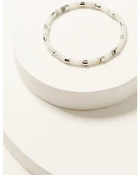 Shyanne Women's Natural Stone Mixed Media Bracelet Set - 4 Piece