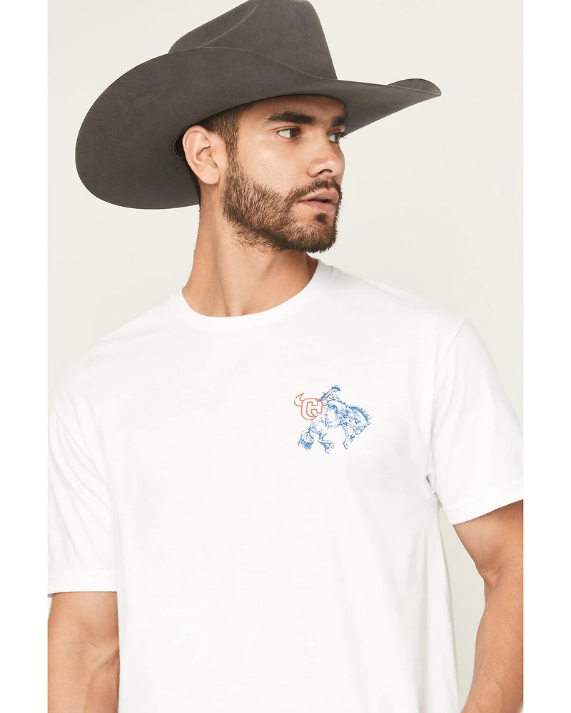 Cowboy Hardware Men's God We Trust Short Sleeve Graphic T-Shirt