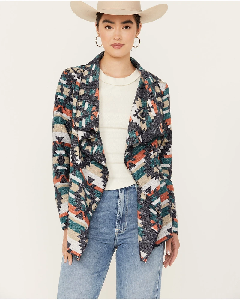Cripple Creek Women's Boot Barn Exclusive Southwestern Print Wrap Jacket