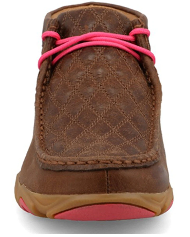 Twisted X Women's Tough Enough to Wear Pink Chukka Driving Mocs