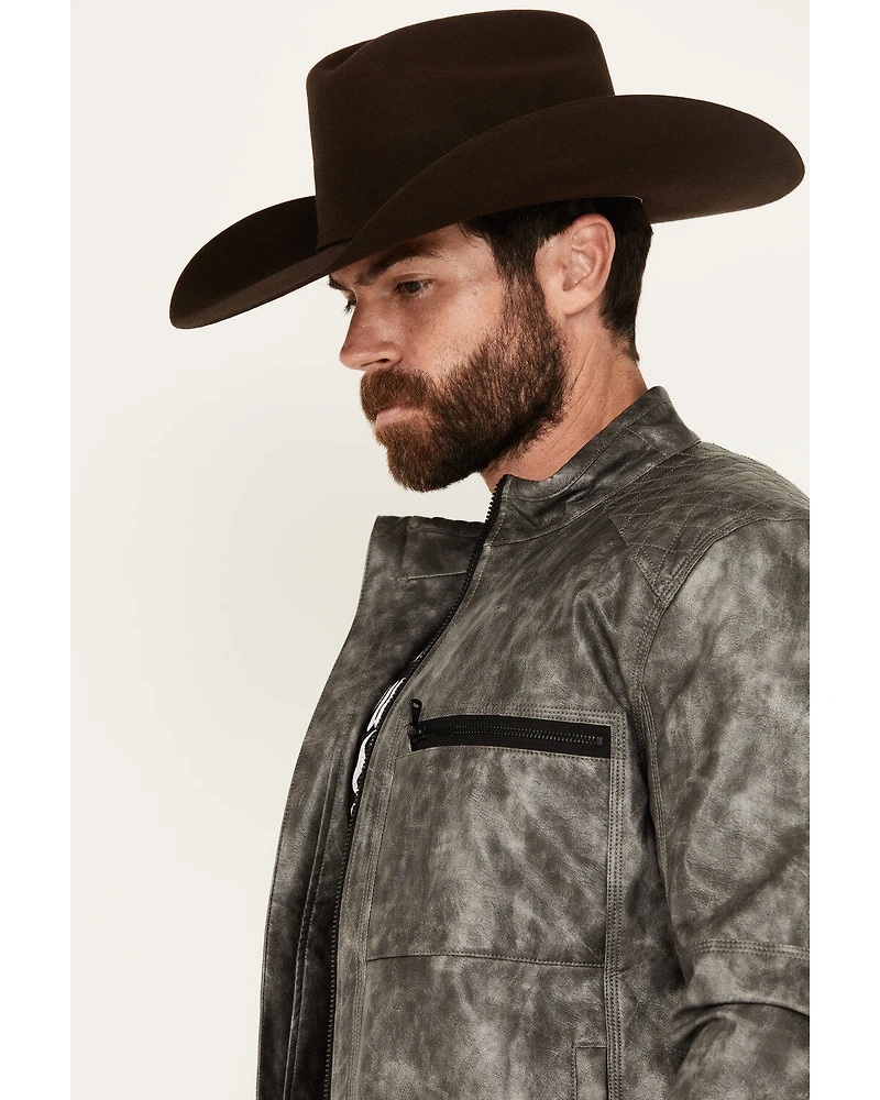 Cody James Men's Backwoods 2.0 Leather Jacket - Tall