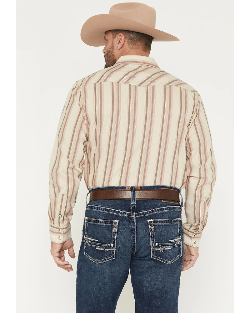 Ariat Men's Hines Retro Striped Long Sleeve Snap Western Shirt