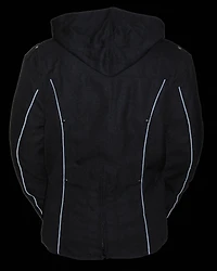 Milwaukee Leather Women's Reflective Tribal 3/4 Textile Jacket - 5X