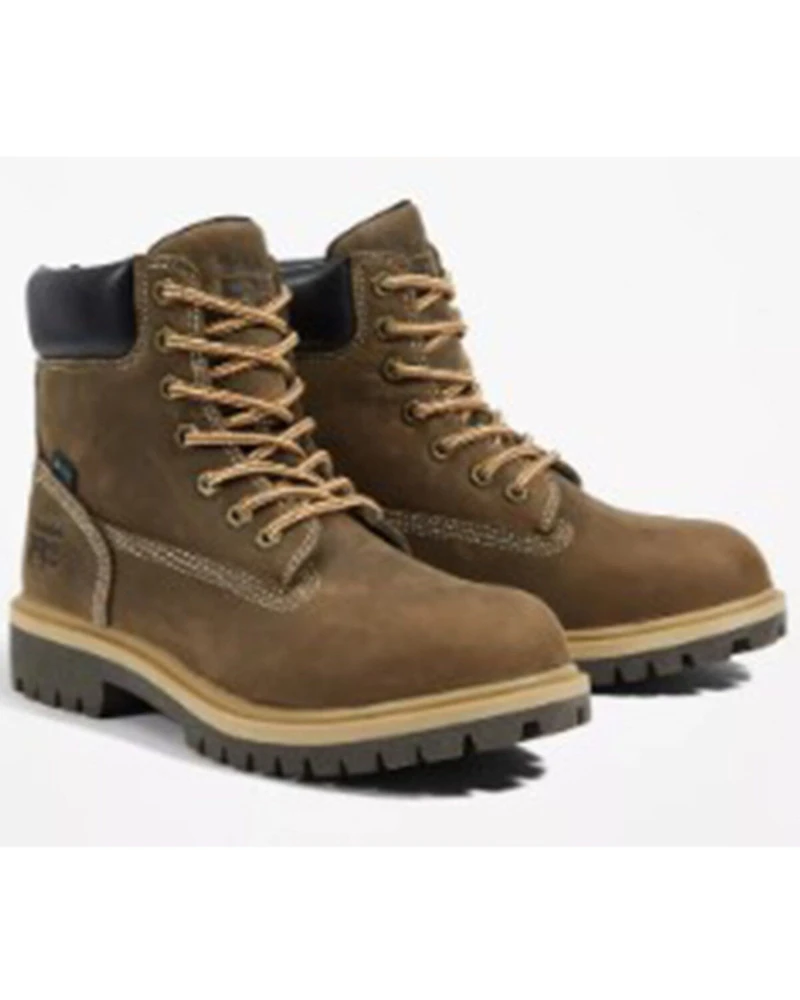 Timberland PRO Women's 6" Waterproof Insulated 200g Work Boots - Steel Toe