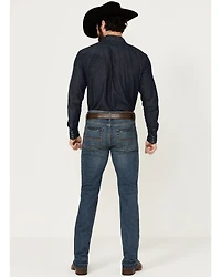 Cody James Men's Grullo Wash Jackson Slim Straight Stretch Denim Jeans