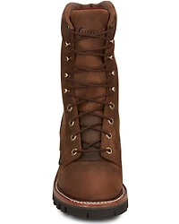 Chippewa Men's Super DNA 9" Waterproof Logger Work Boots - Soft Toe