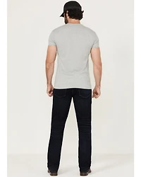Brothers and Sons Men's Cochise Wash Tucker Slim Straight Stretch Denim Jeans