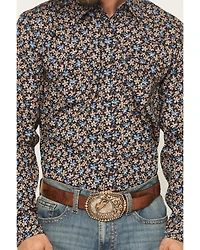 Cody James Men's Howdy Haven Floral Print Long Sleeve Snap Western Shirt
