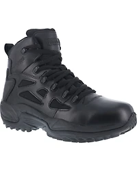 Reebok Men's Stealth 6" Lace-Up Waterproof Side Zip Work Boots - Soft Toe