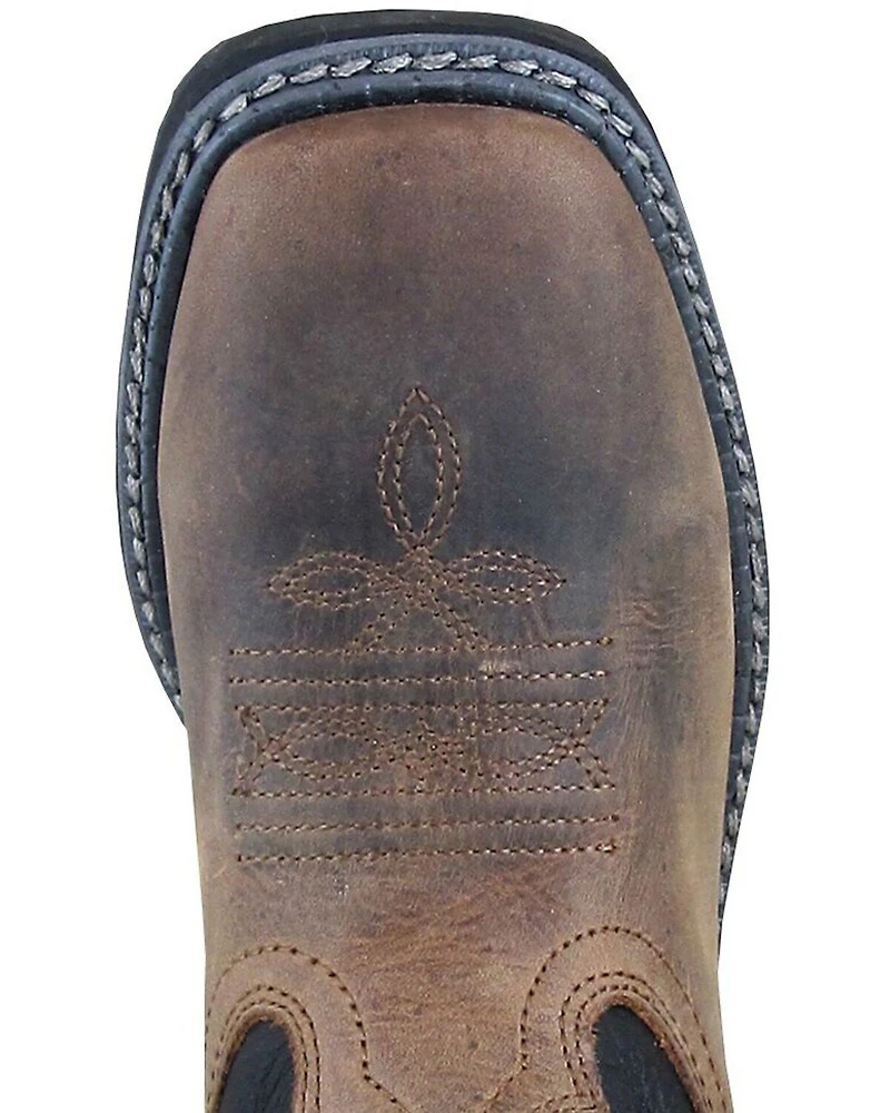 Smoky Mountain Boys' Stampede Western Boots - Square Toe