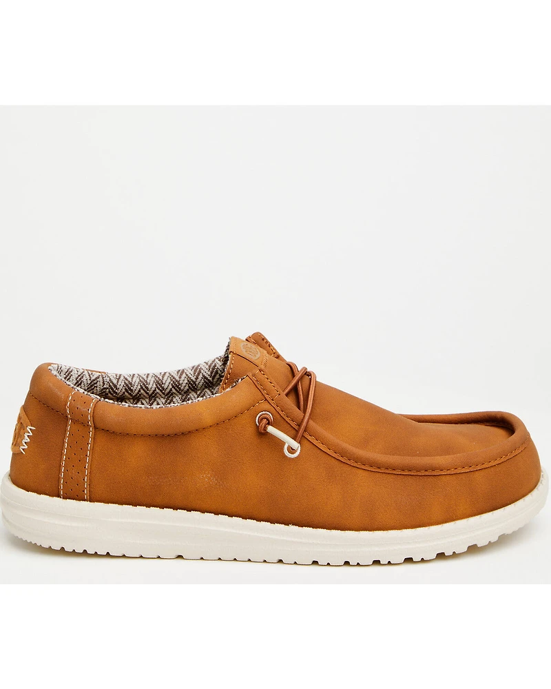 HEYDUDE Men's Wally Classic Shoes - Moc Toe