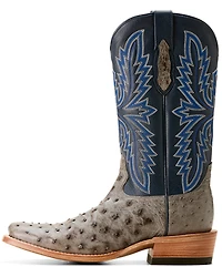 Ariat Men's Futurity Relentless Exotic Ostrich Western Boots - Square Toe