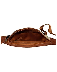 Myra Bag Women's Stratton Ridge Leather And Hairon Belt Bag