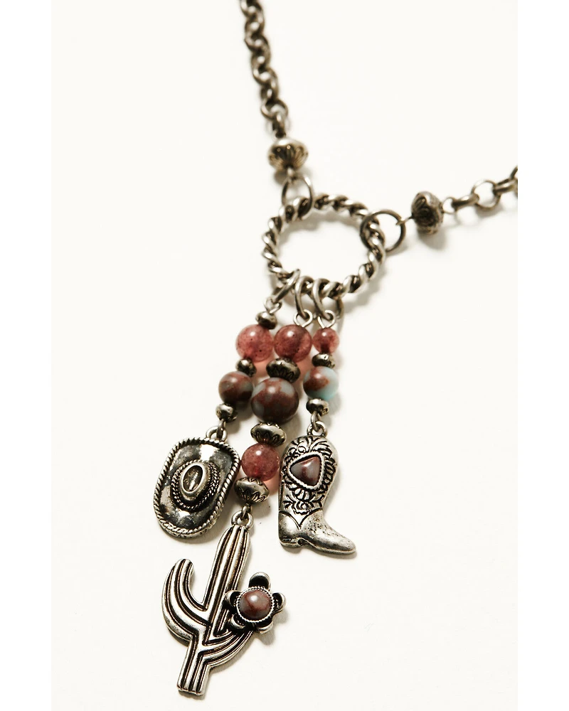 Shyanne Women's Strawberry Skies Jewelry Set - 2 Piece