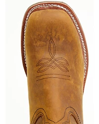 Ad Tec Men's Oiled Western Boots - Square Toe