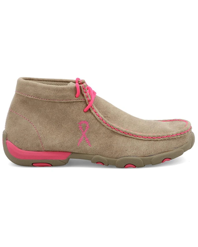 Twisted X Women's Lace-Up Moc Toe Driving Shoes