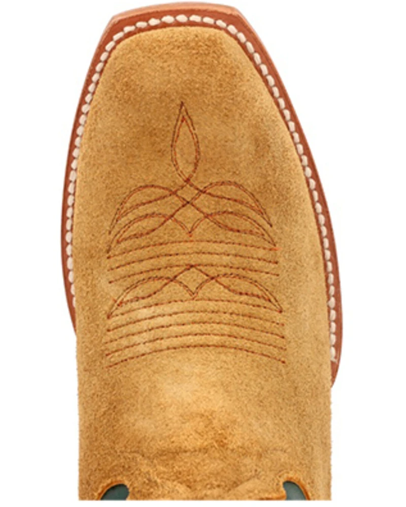 Durango Men's PRCA Collection Roughout Western Boots - Square Toe