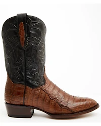 Dan Post Men's 12" Exotic Caiman Western Boots - Round Toe