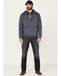 Tin Haul Men's Geometric Abstract Logo Hooded Sweatshirt