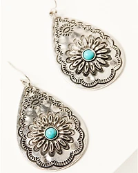 Shyanne Women's Classic Metal Teardrop Earrings