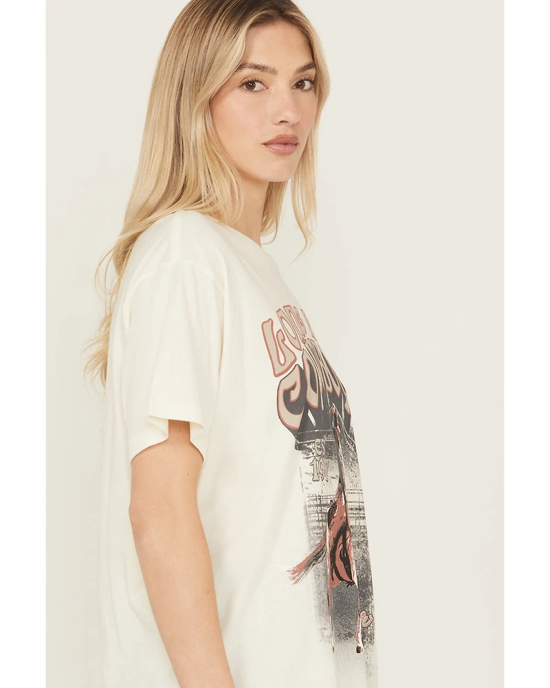 Wrangler Women's Long Live Short Sleeve Graphic Tee
