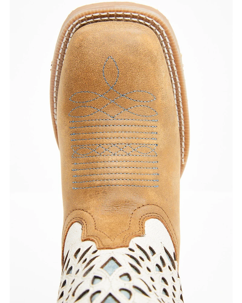 Laredo Women's Underlay Western Boots - Broad Square Toe