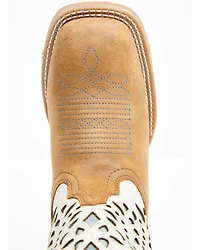 Laredo Women's Underlay Western Boots - Broad Square Toe