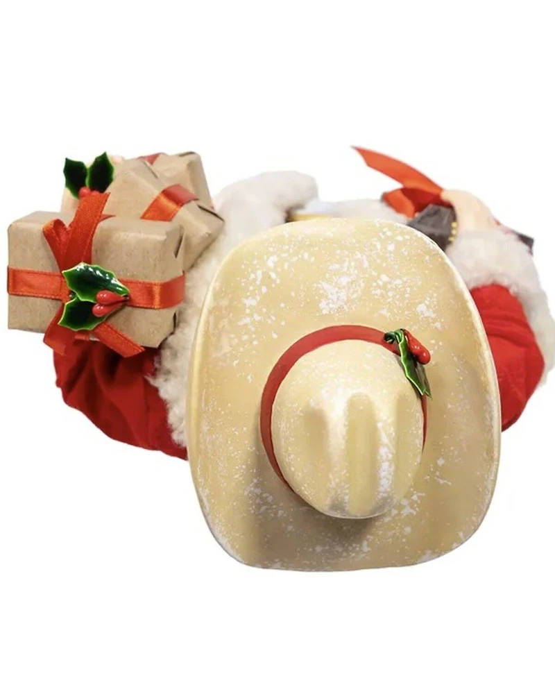 Kurt Adler 11" Fabriché™ Western Santa with Guitar