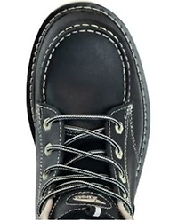 Avenger Women's Mid 6" Lace-Up Waterproof Wedge Work Boots - Carbon Toe