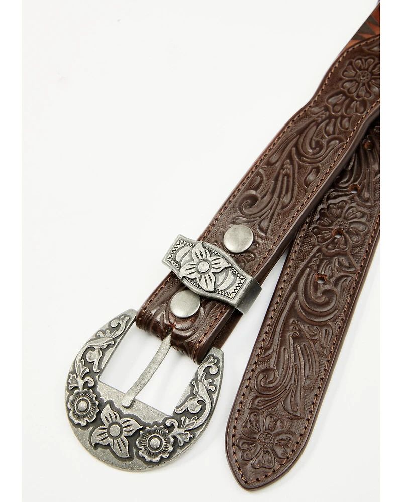 RANK 45® Men's Corbin Southwestern Tooled Belt