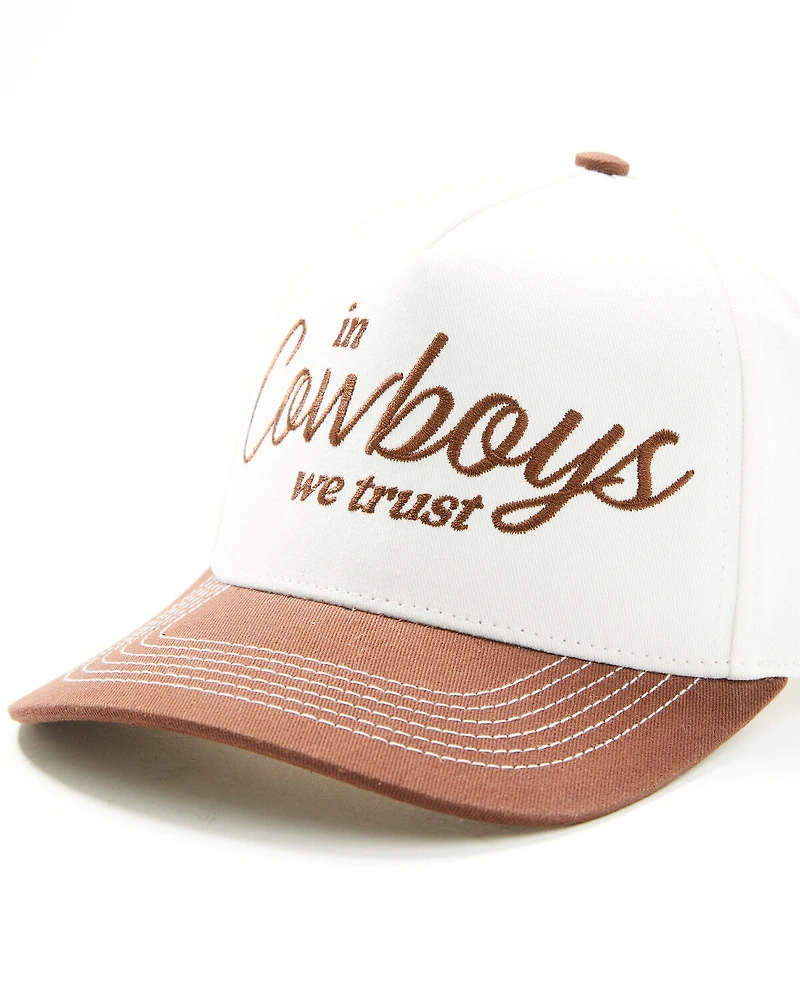 Shyanne Women's In Cowboys We Trust Ball Cap