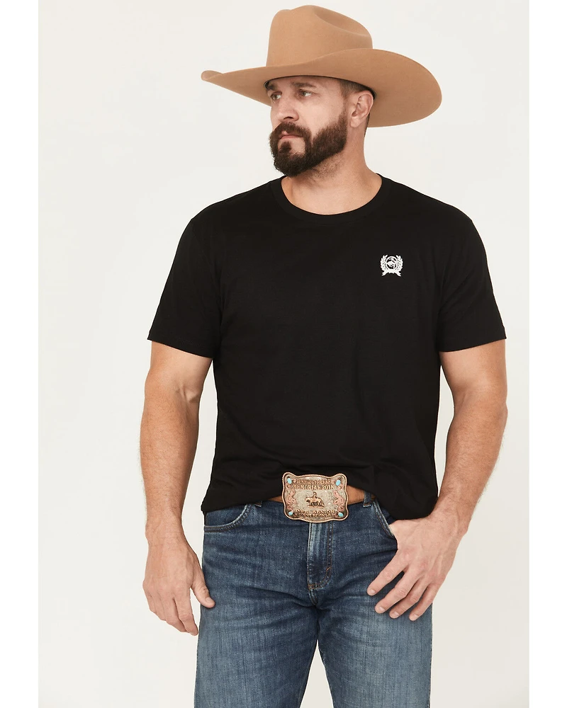 Cinch Men's Lead This Life Short Sleeve Graphic T-Shirt