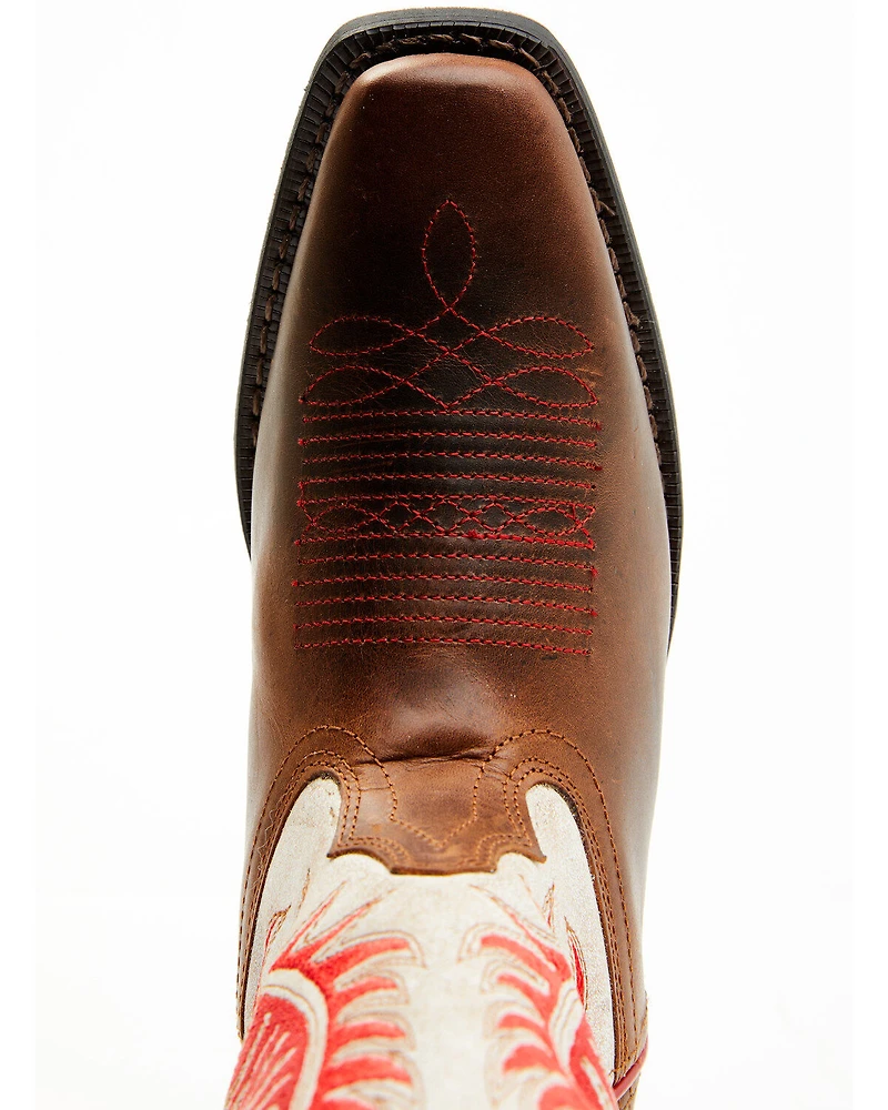 Laredo Women's Feather Love Western Boots - Square Toe