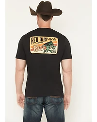 Red Dirt Hat Men's Bass Lighting Short Sleeve Graphic T-Shirt