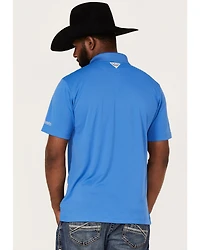 Columbia Men's Terminal Tackle Texas Flag Polo Shirt