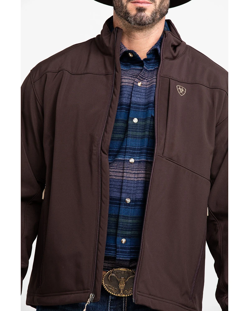 Ariat Men's Coffee Bean Vernon 2.0 Softshell Jacket - Big & Tall