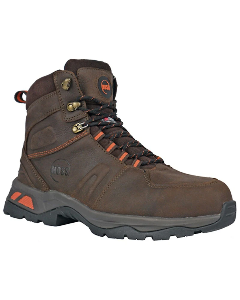 Hoss Men's Blast Waterproof Lace-Up Work Boots - Composite Toe