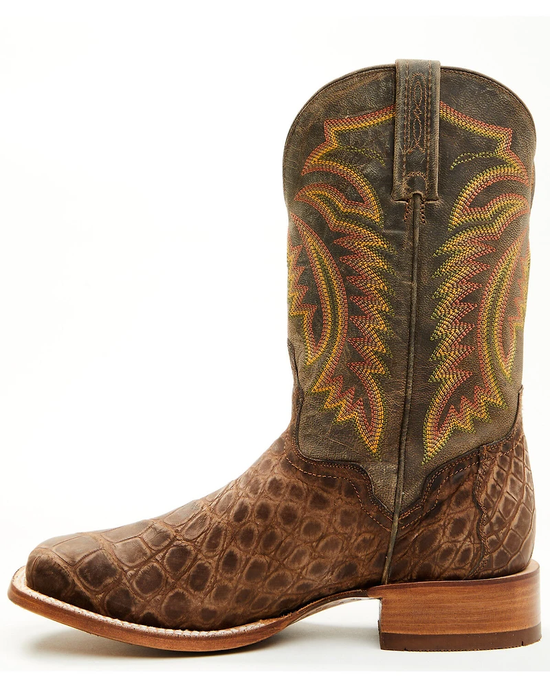 El Dorado Men's Exotic Alligator Western Boots
