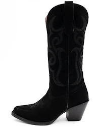 Ferrini Women's Quinn Roughout Western Boots - Round Toe