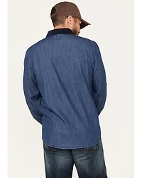 Brixton Men's Bowery Reserve Long Sleeve Snap Shirt