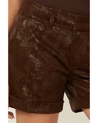 Dear John Women's Mid Rise Snake Print Shorts