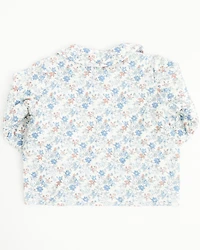 Angel Dear Toddler Girls' Floral Quilted Jacket