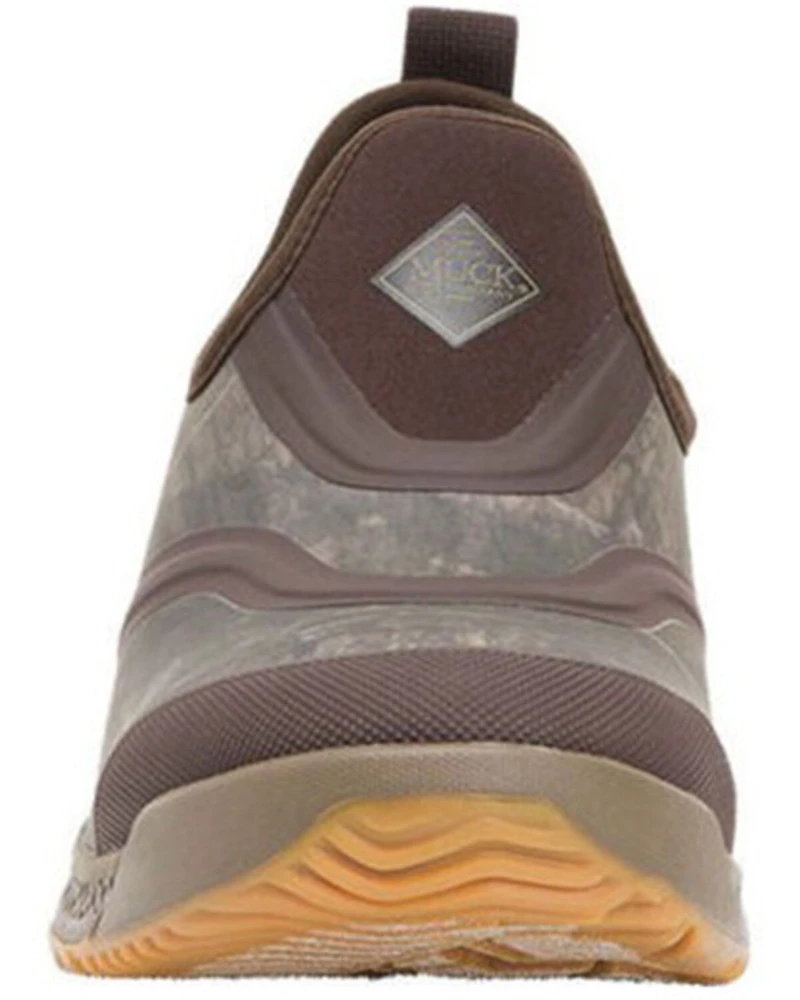Muck Boots Men's Realtree Camo Outscape Low Slip-On Rubber Shoes