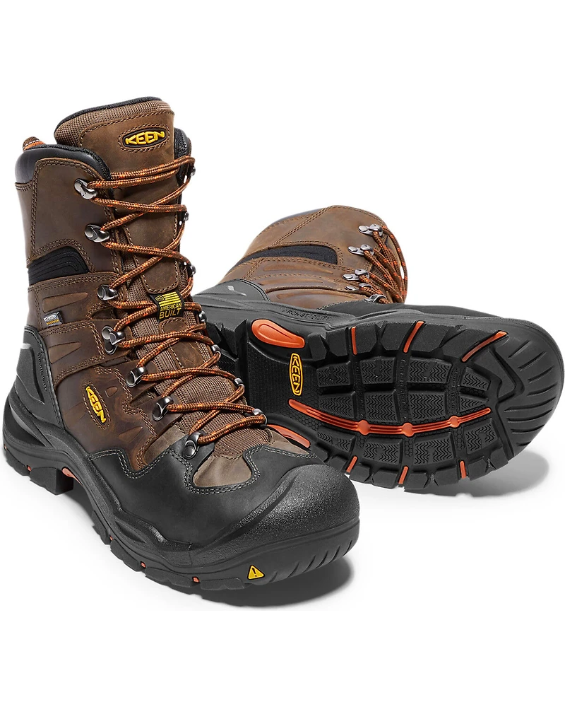 Keen Men's Coburg 8" Waterproof Boots - Steel Toe