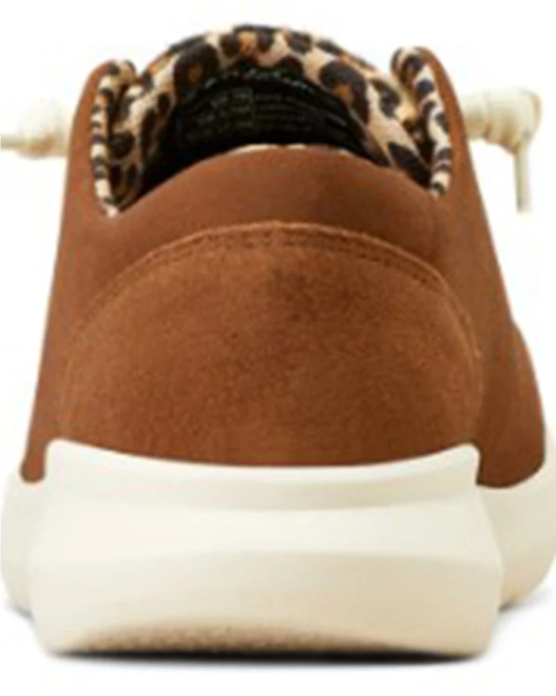 Ariat Women's Hilo Leopard Print Casual Shoes - Moc Toe