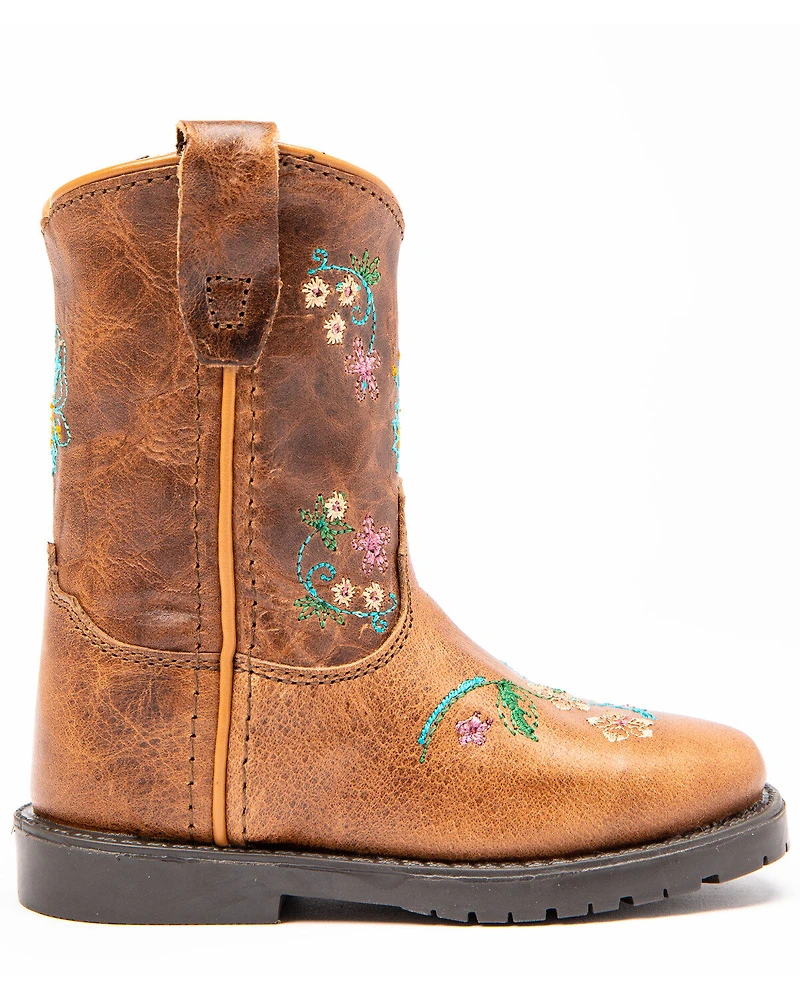 Shyanne Toddler Girls' Floral Western Boots - Square Toe
