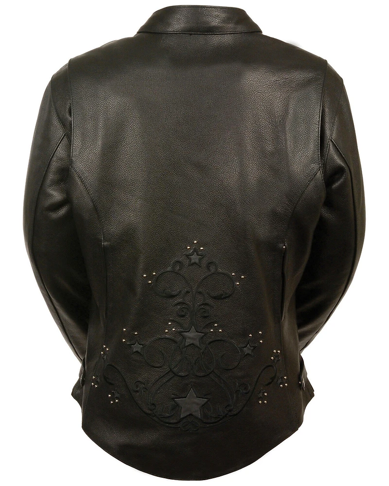 Milwaukee Leather Women's Reflective Star Jacket